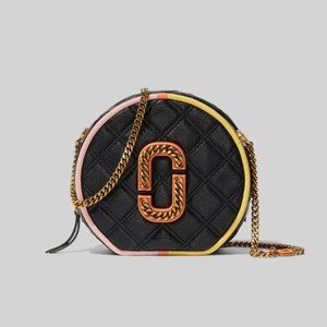 MARC JACOBS The Status Round Crossbody MULTICILOR
